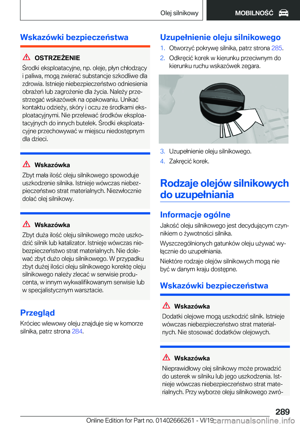 BMW 2 SERIES COUPE 2020  Instrukcja obsługi (in Polish) �W�s�k�a�z�