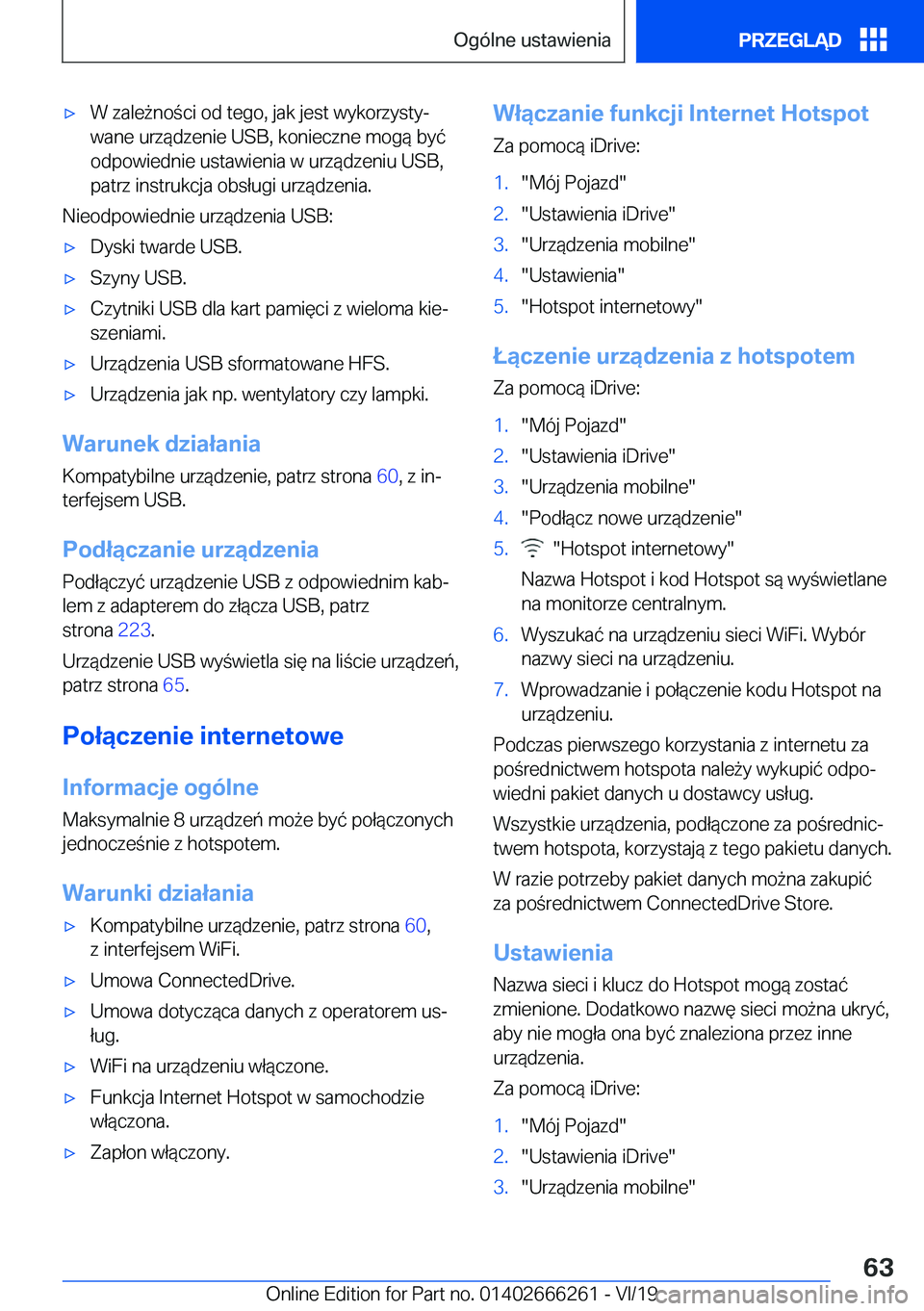 BMW 2 SERIES COUPE 2020  Instrukcja obsługi (in Polish) 'x�W��z�a�l�e9�n�o�c�i��o�d��t�e�g�o�,��j�a�k��j�e�s�t��w�y�k�o�r�z�y�s�t�yj
�w�a�n�e��u�r�z�