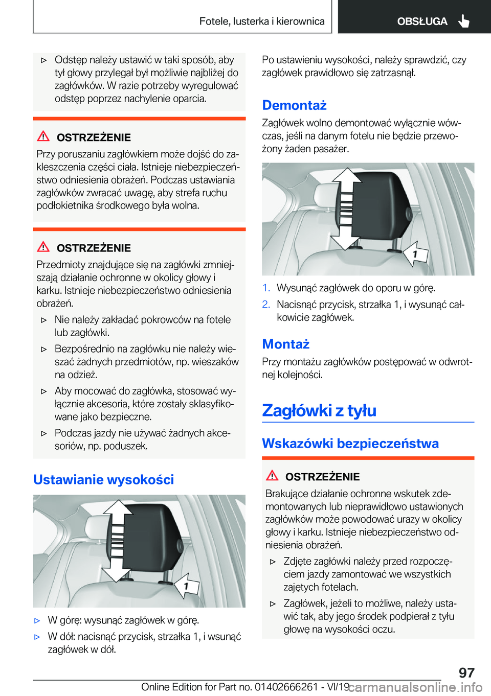 BMW 2 SERIES COUPE 2020  Instrukcja obsługi (in Polish) 'x�O�d�s�t�