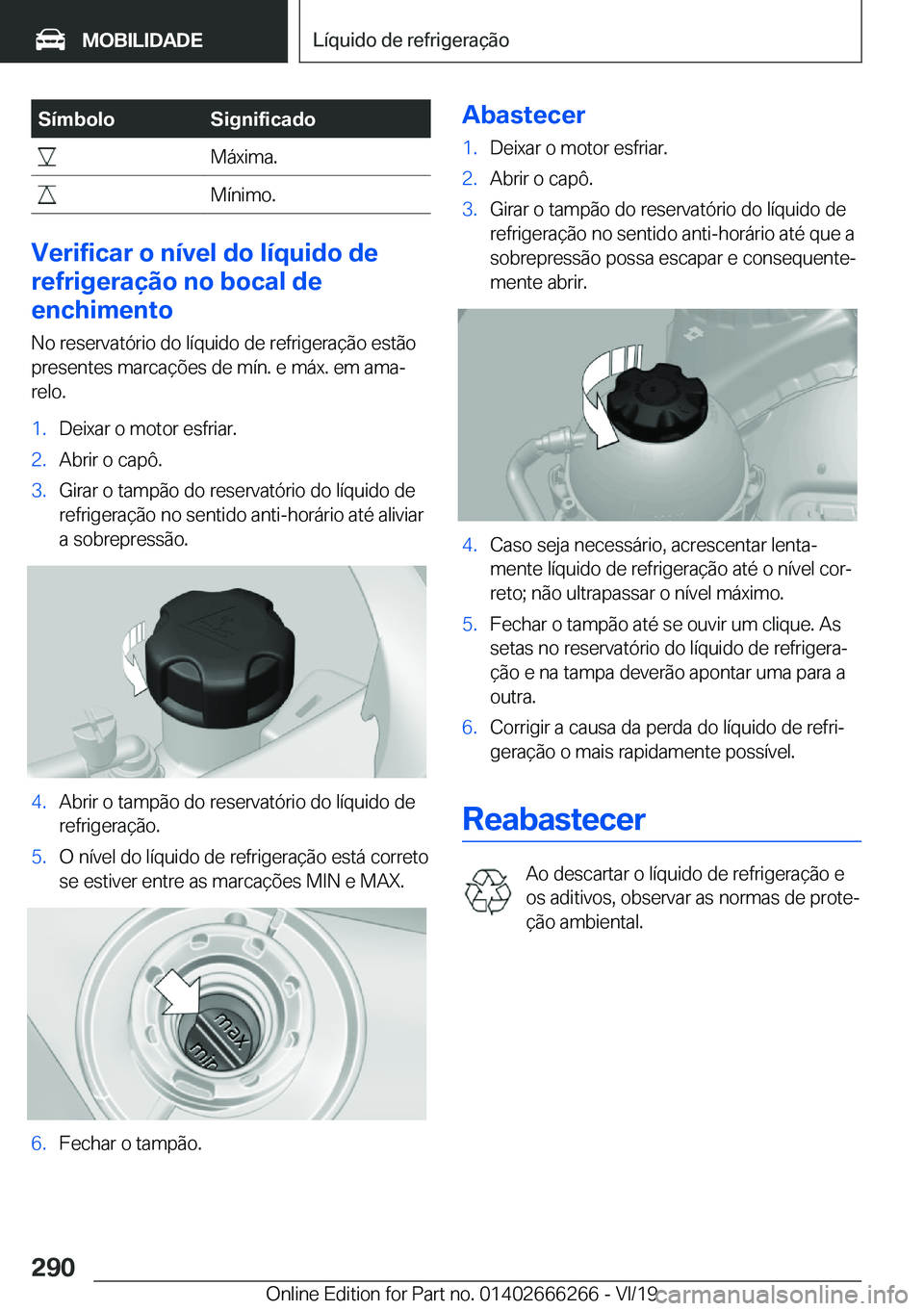 BMW 2 SERIES COUPE 2020  Manual do condutor (in Portuguese) �S�