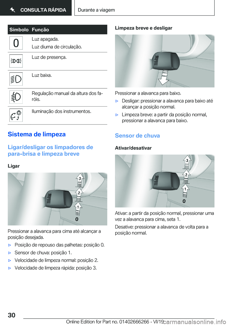 BMW 2 SERIES COUPE 2020  Manual do condutor (in Portuguese) �S�
