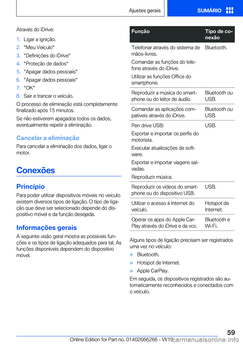 BMW 2 SERIES COUPE 2020  Manual do condutor (in Portuguese) �A�t�r�a�v�é�s��d�o��i�D�r�i�v�e�:�1�.�L�i�g�a�r��a��i�g�n�i�