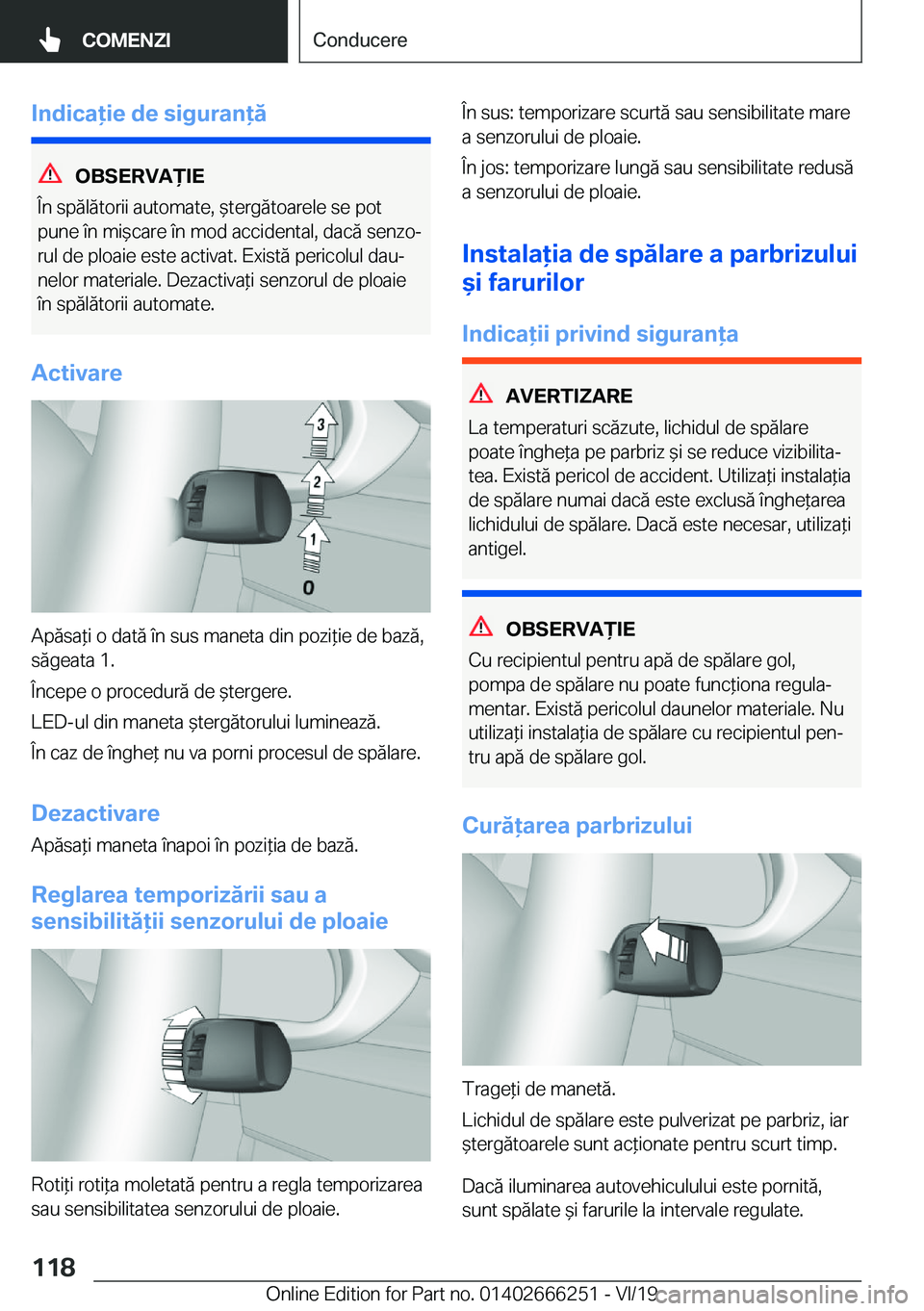 BMW 2 SERIES COUPE 2020  Ghiduri De Utilizare (in Romanian) �I�n�d�i�c�a�i�e��d�e��s�i�g�u�r�a�n�