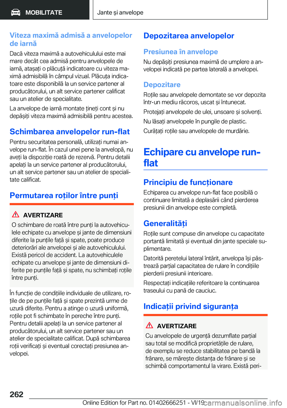 BMW 2 SERIES COUPE 2020  Ghiduri De Utilizare (in Romanian) �V�i�t�e�z�a��m�a�x�i�m�