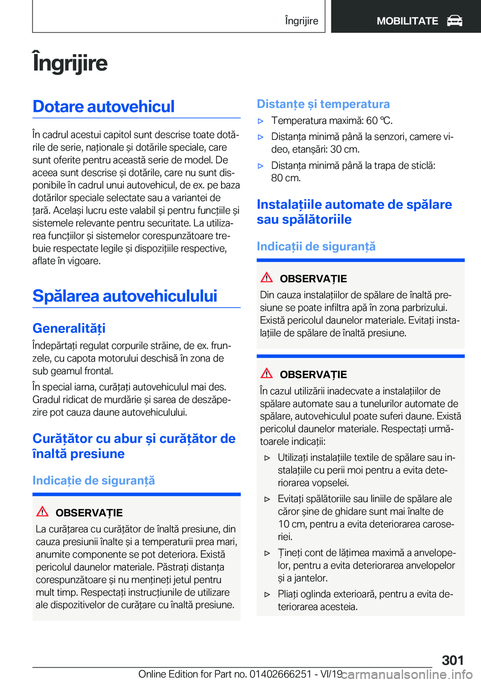 BMW 2 SERIES COUPE 2020  Ghiduri De Utilizare (in Romanian) �