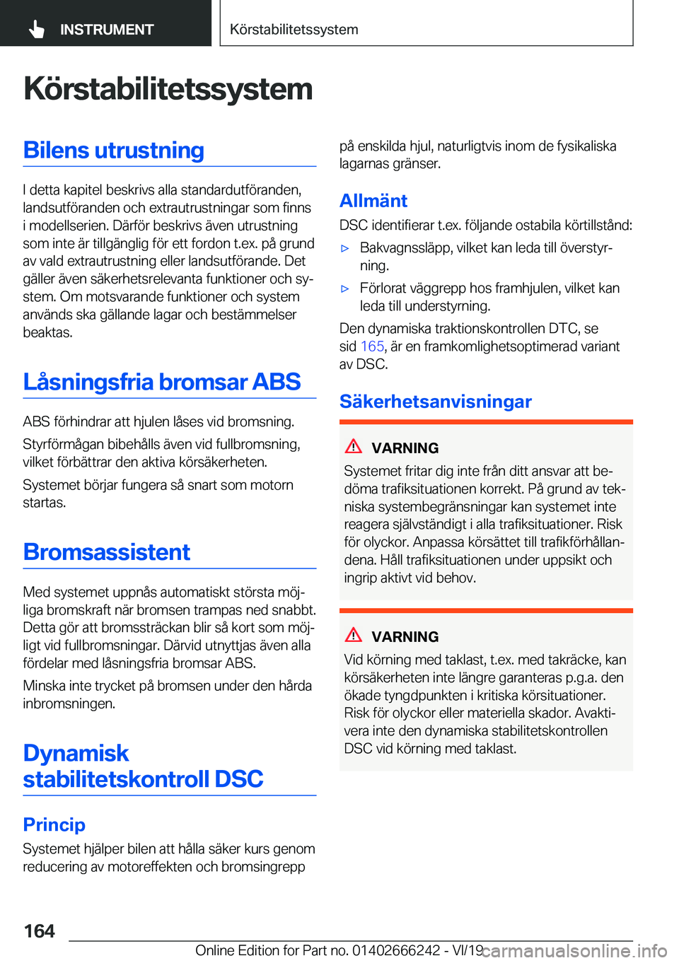BMW 2 SERIES COUPE 2020  InstruktionsbÖcker (in Swedish) �K�