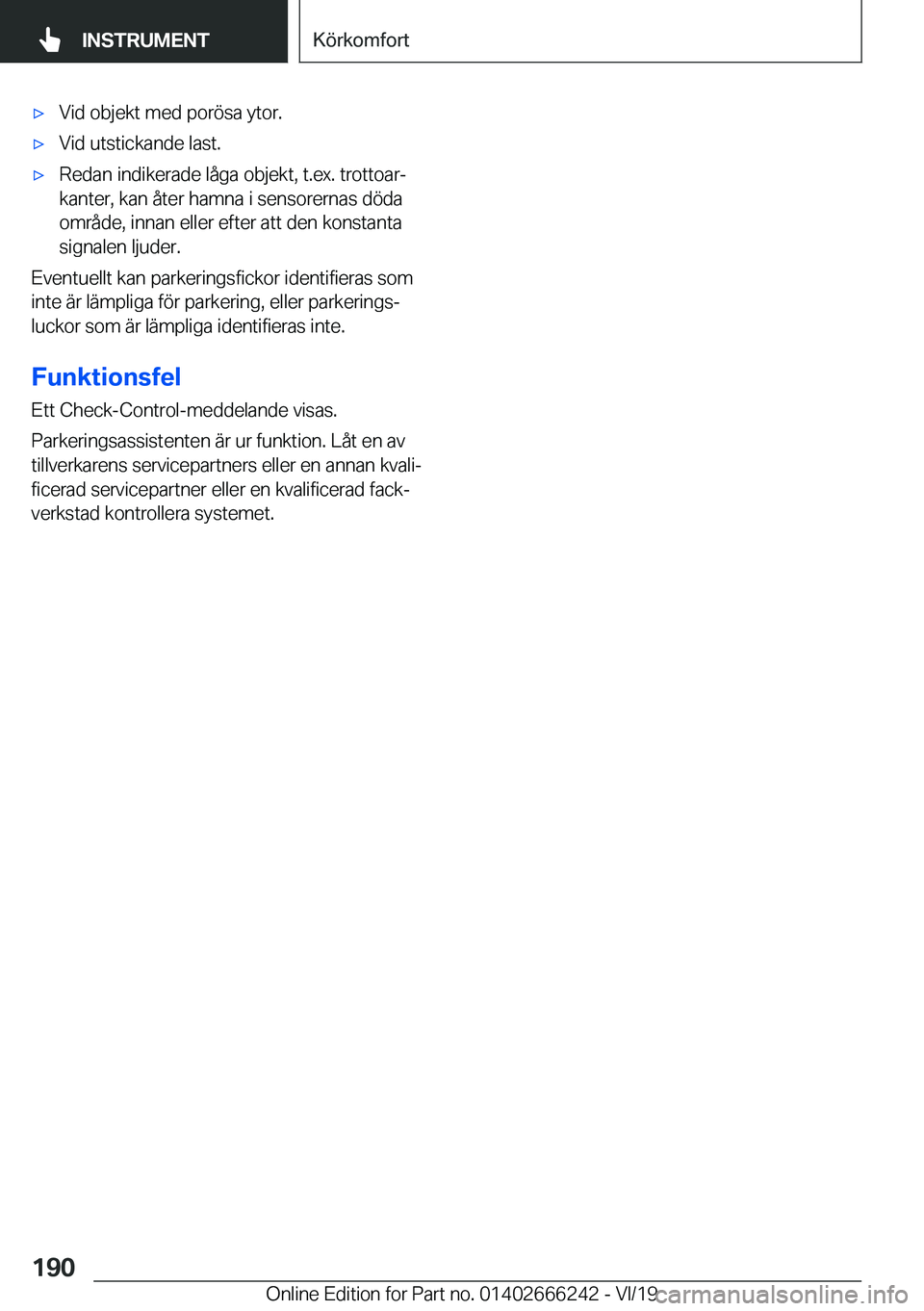 BMW 2 SERIES COUPE 2020  InstruktionsbÖcker (in Swedish) x�V�i�d��o�b�j�e�k�t��m�e�d��p�o�r�