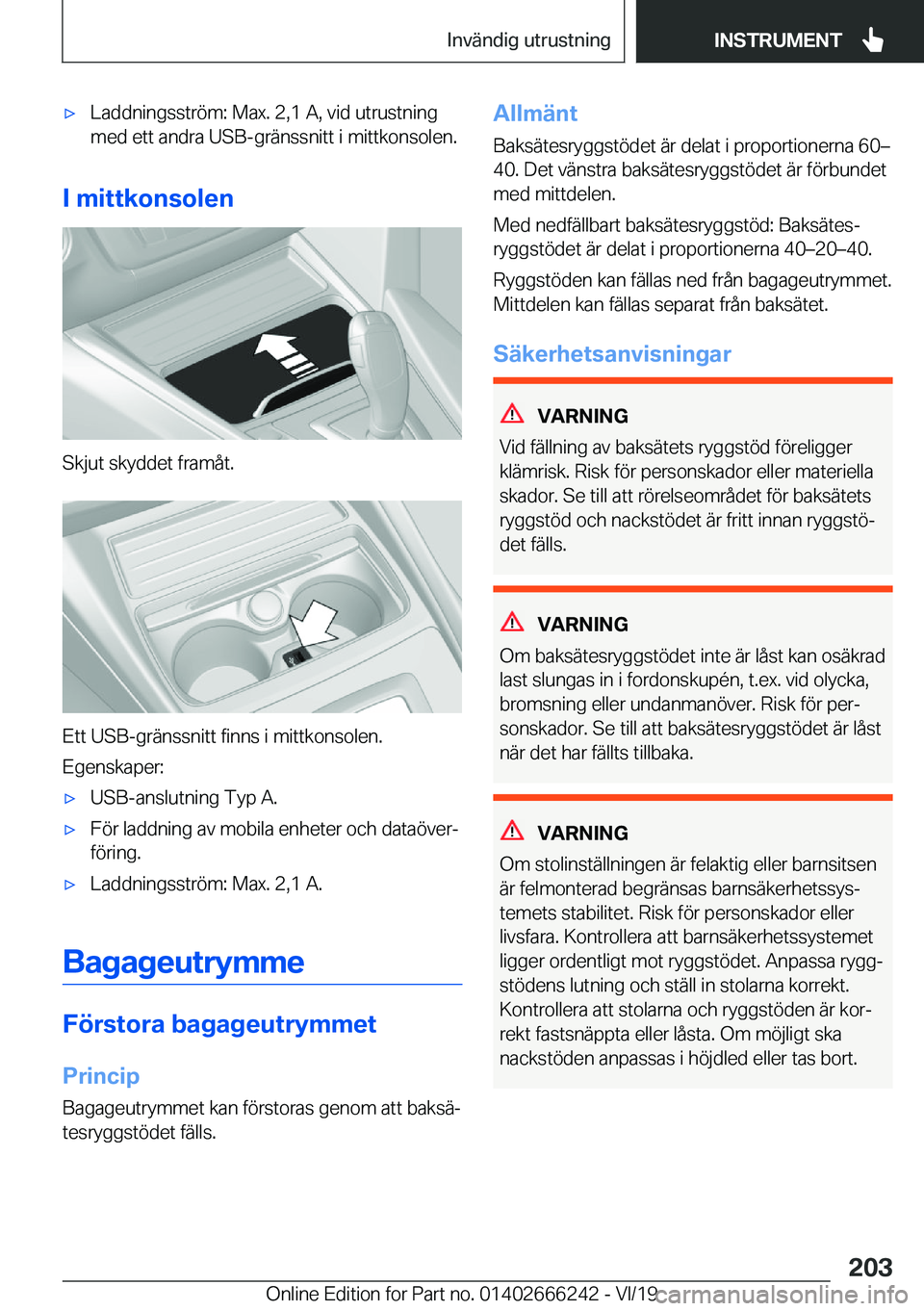 BMW 2 SERIES COUPE 2020  InstruktionsbÖcker (in Swedish) x�L�a�d�d�n�i�n�g�s�s�t�r�