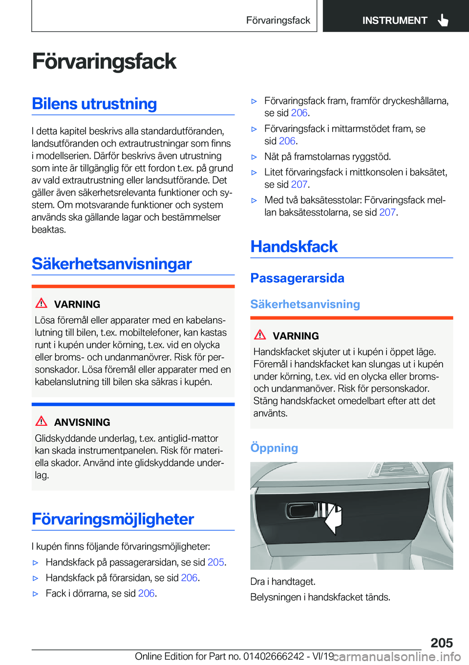 BMW 2 SERIES COUPE 2020  InstruktionsbÖcker (in Swedish) �F�