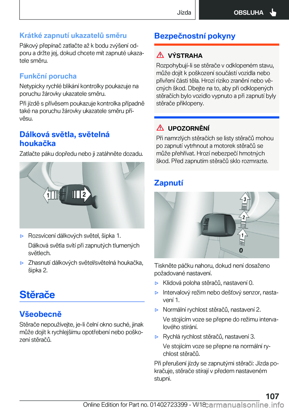BMW 2 SERIES COUPE 2019  Návod na použití (in Czech) �K�r�