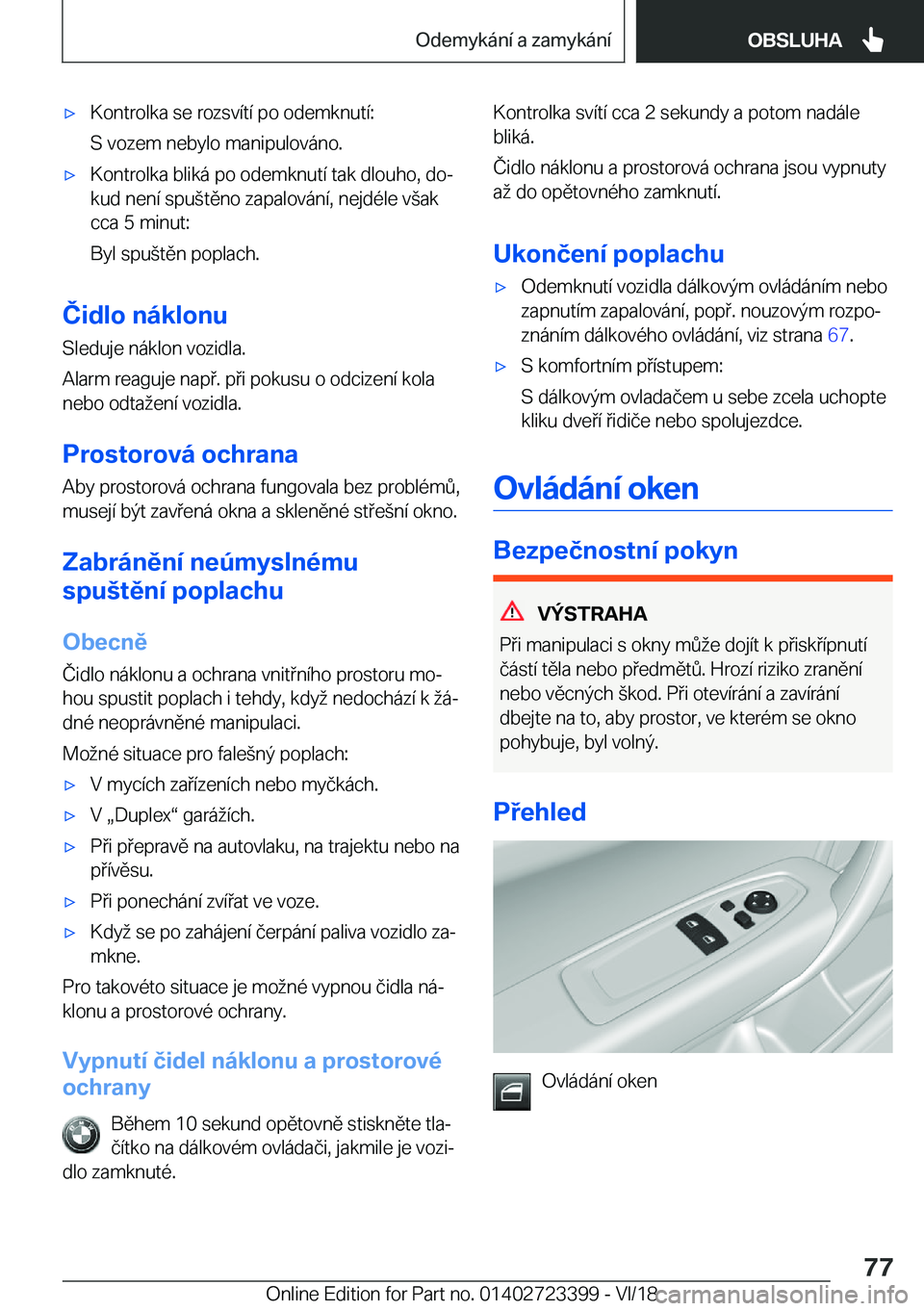 BMW 2 SERIES COUPE 2019  Návod na použití (in Czech) x�K�o�n�t�r�o�l�k�a��s�e��r�o�z�s�v�
