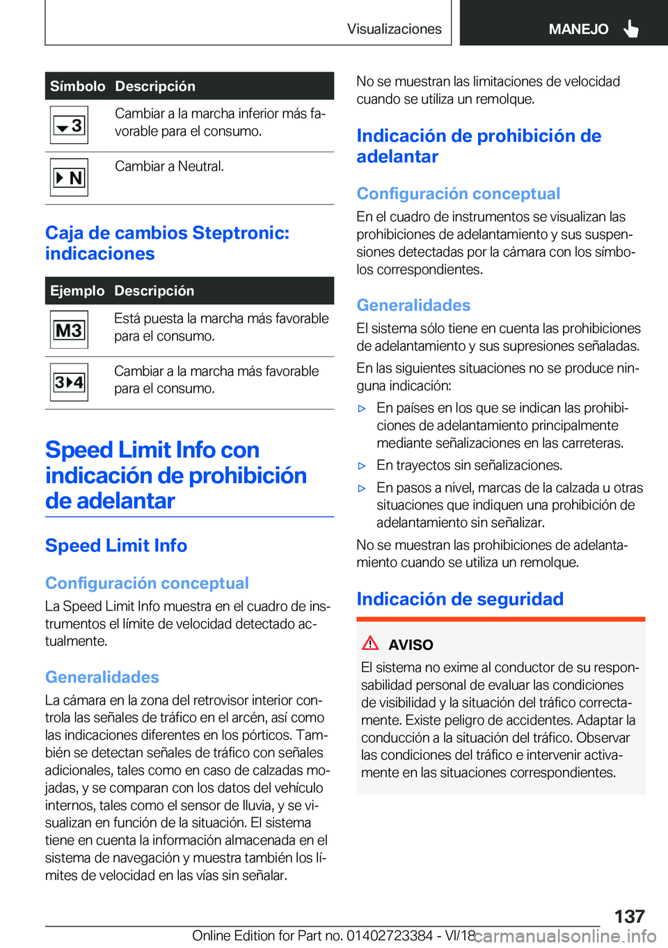 BMW 2 SERIES COUPE 2019  Manuales de Empleo (in Spanish) �S�
