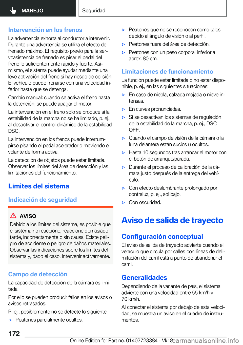 BMW 2 SERIES COUPE 2019  Manuales de Empleo (in Spanish) �I�n�t�e�r�v�e�n�c�i�