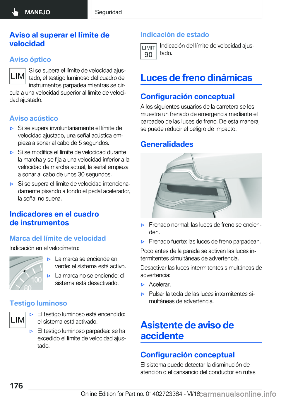 BMW 2 SERIES COUPE 2019  Manuales de Empleo (in Spanish) �A�v�i�s�o��a�l��s�u�p�e�r�a�r��e�l��l�