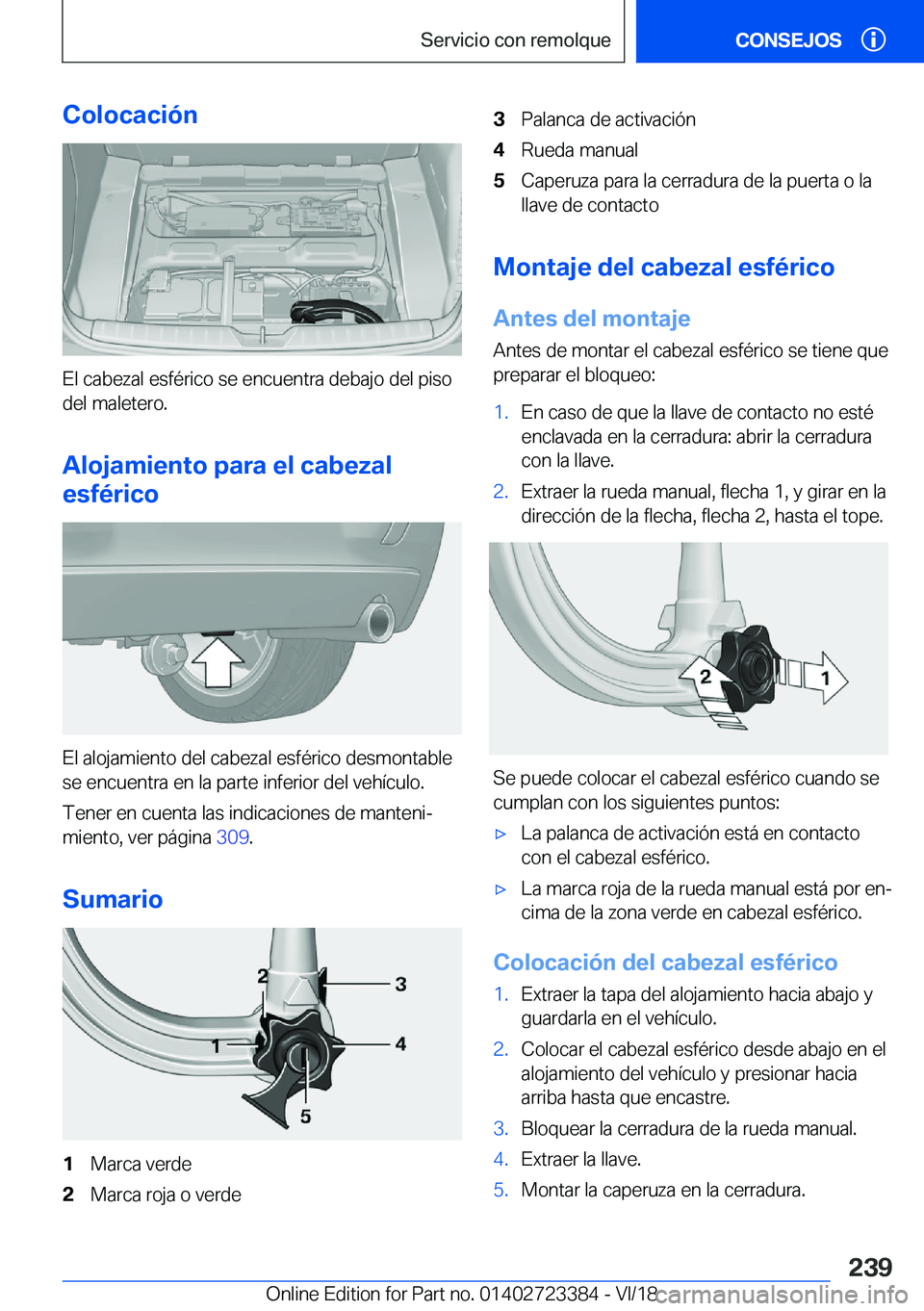 BMW 2 SERIES COUPE 2019  Manuales de Empleo (in Spanish) �C�o�l�o�c�a�c�i�