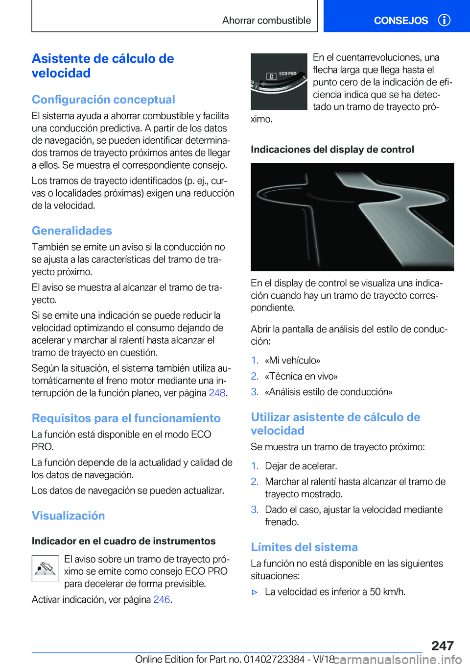 BMW 2 SERIES COUPE 2019  Manuales de Empleo (in Spanish) �A�s�i�s�t�e�n�t�e��d�e��c�