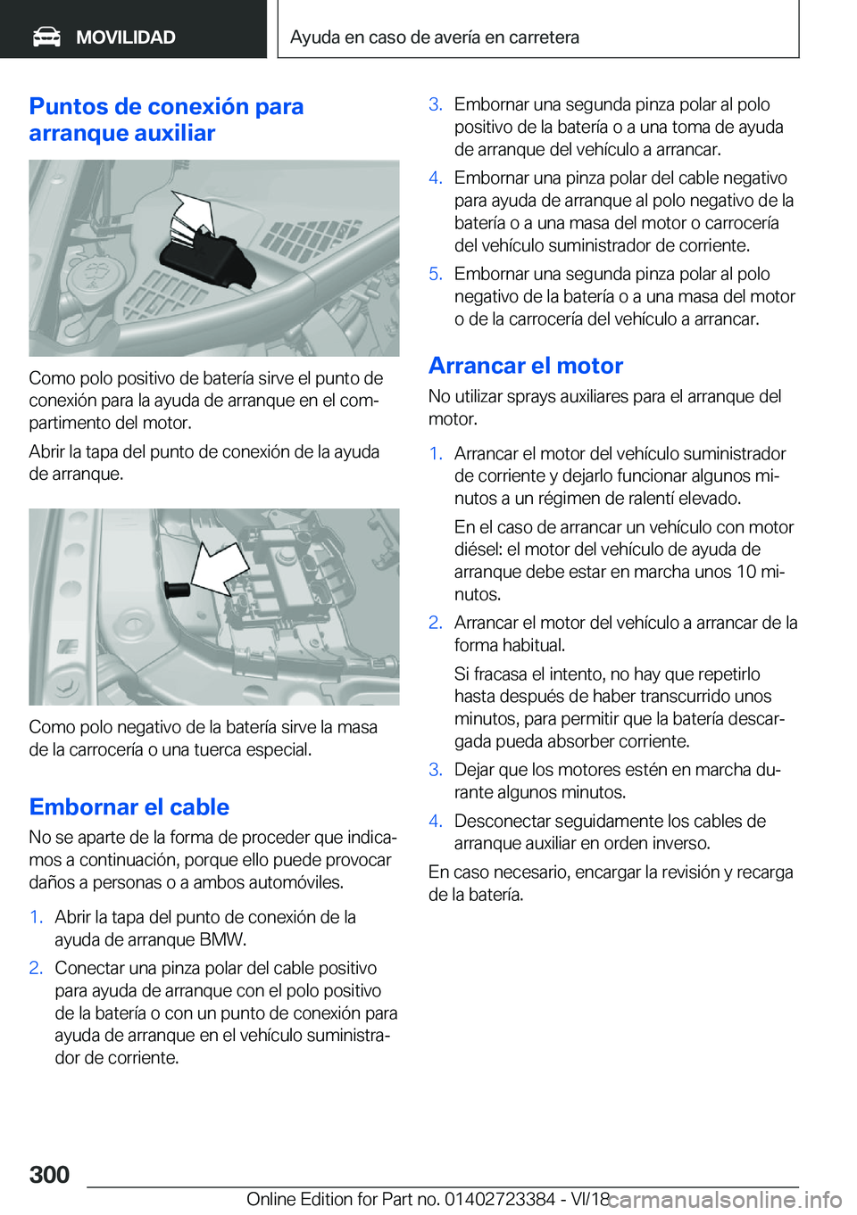BMW 2 SERIES COUPE 2019  Manuales de Empleo (in Spanish) �P�u�n�t�o�s��d�e��c�o�n�e�x�i�