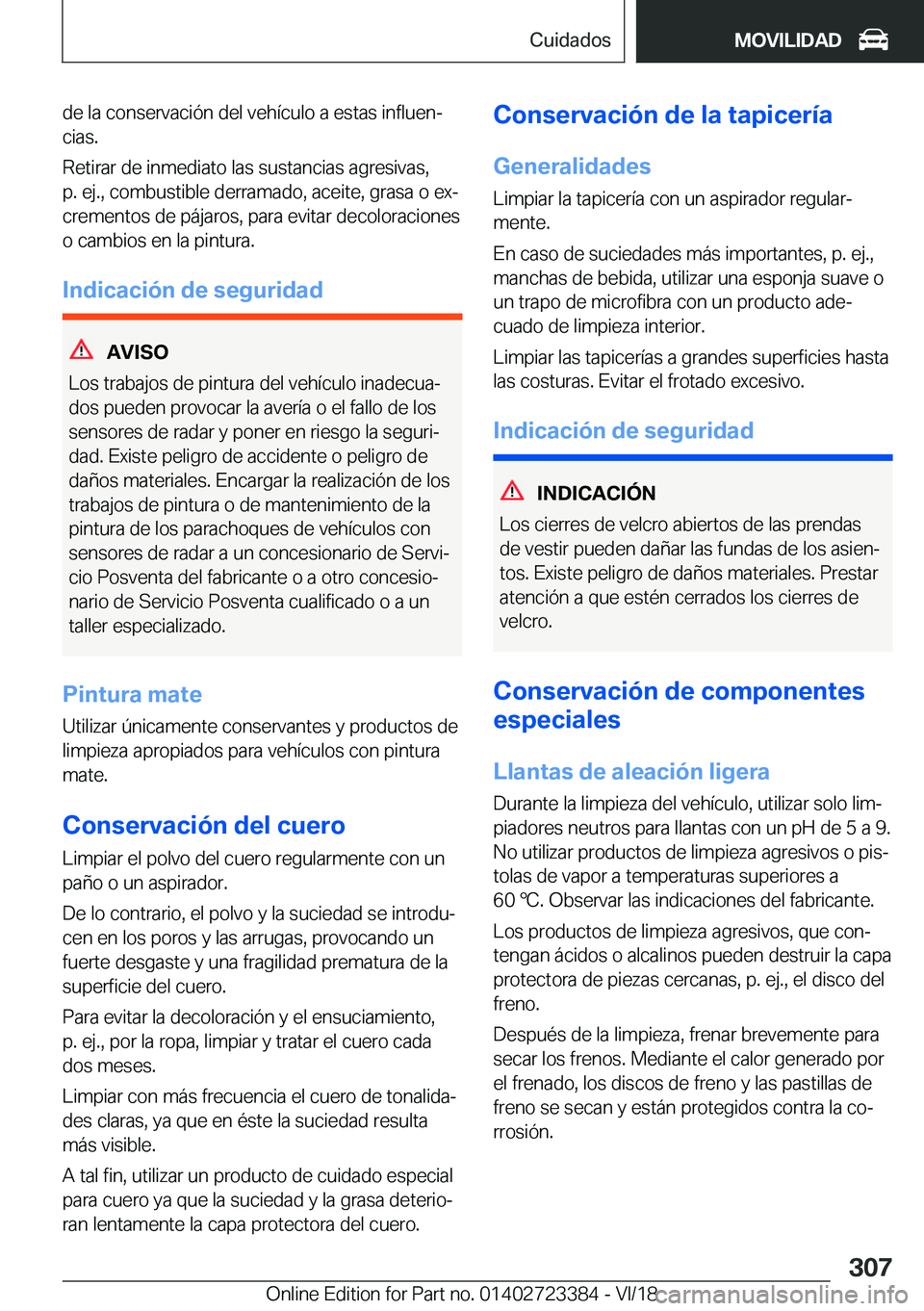 BMW 2 SERIES COUPE 2019  Manuales de Empleo (in Spanish) �d�e��l�a��c�o�n�s�e�r�v�a�c�i�