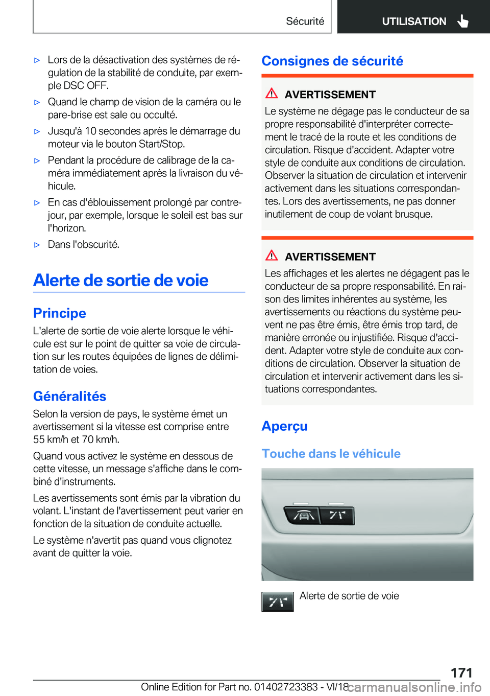 BMW 2 SERIES COUPE 2019  Notices Demploi (in French) 'x�L�o�r�s��d�e��l�a��d�é�s�a�c�t�i�v�a�t�i�o�n��d�e�s��s�y�s�t�è�m�e�s��d�e��r�éj�g�u�l�a�t�i�o�n��d�e��l�a��s�t�a�b�i�l�i�t�é��d�e��c�o�n�d�u�i�t�e�,��p�a�r��e�x�e�mj
�p�l�e�