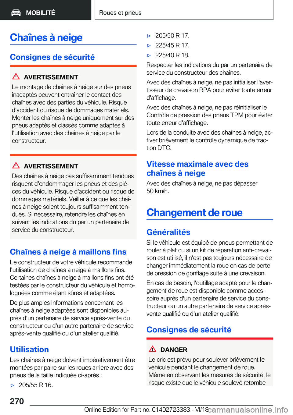 BMW 2 SERIES COUPE 2019  Notices Demploi (in French) �C�h�a�
