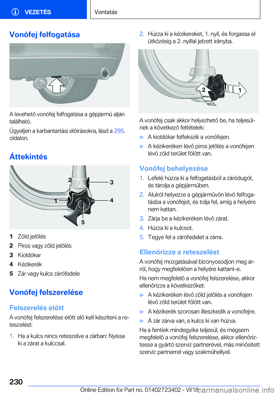 BMW 2 SERIES COUPE 2019  Kezelési útmutató (in Hungarian) �V�o�n�