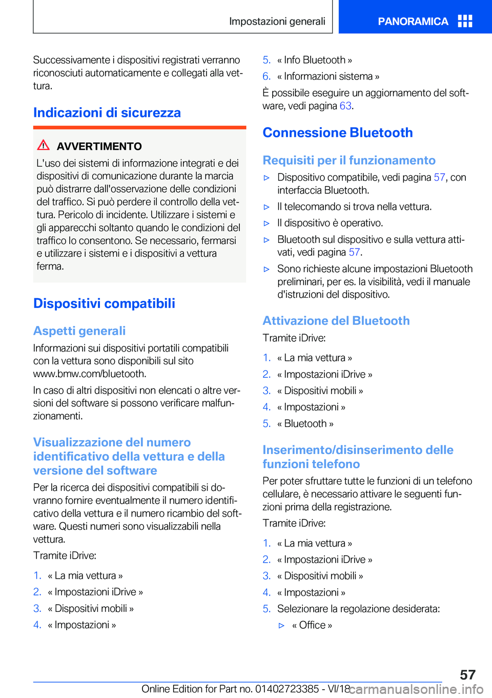 BMW 2 SERIES COUPE 2019  Libretti Di Uso E manutenzione (in Italian) �S�u�c�c�e�s�s�i�v�a�m�e�n�t�e��i��d�i�s�p�o�s�i�t�i�v�i��r�e�g�i�s�t�r�a�t�i��v�e�r�r�a�n�n�o�r�i�c�o�n�o�s�c�i�u�t�i��a�u�t�o�m�a�t�i�c�a�m�e�n�t�e��e��c�o�l�l�e�g�a�t�i��a�l�l�a��v�e�tª�