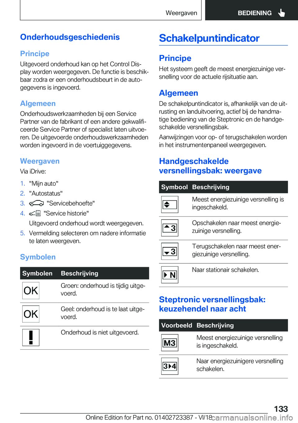 BMW 2 SERIES COUPE 2019  Instructieboekjes (in Dutch) �O�n�d�e�r�h�o�u�d�s�g�e�s�c�h�i�e�d�e�n�i�s
�P�r�i�n�c�i�p�e �U�i�t�g�e�v�o�e�r�d��o�n�d�e�r�h�o�u�d��k�a�n��o�p��h�e�t��C�o�n�t�r�o�l��D�i�sj
�p�l�a�y��w�o�r�d�e�n��w�e�e�r�g�e�g�e�v�e�n�.�