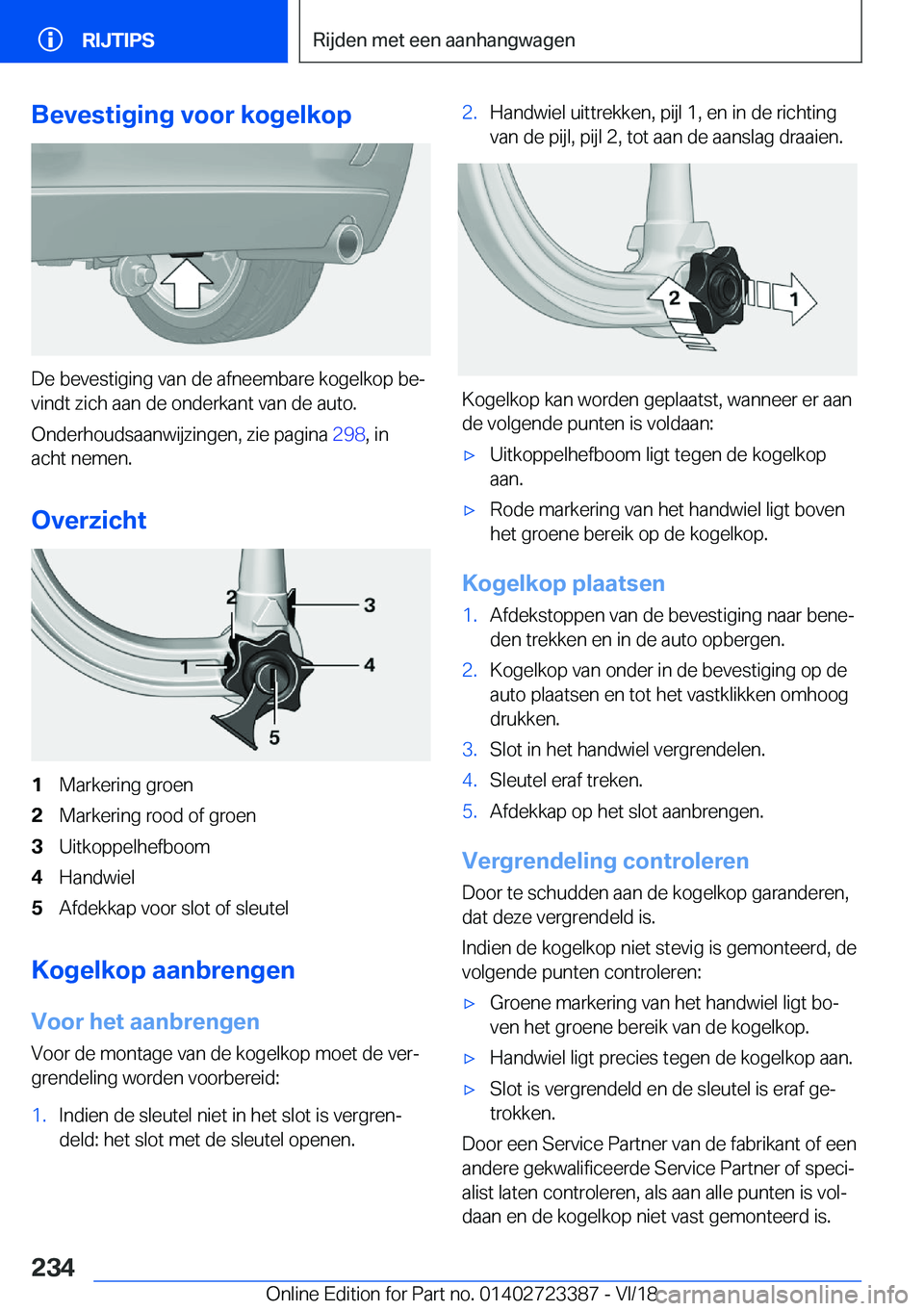 BMW 2 SERIES COUPE 2019  Instructieboekjes (in Dutch) �B�e�v�e�s�t�i�g�i�n�g��v�o�o�r��k�o�g�e�l�k�o�p
�D�e��b�e�v�e�s�t�i�g�i�n�g��v�a�n��d�e��a�f�n�e�e�m�b�a�r�e��k�o�g�e�l�k�o�p��b�ej�v�i�n�d�t��z�i�c�h��a�a�n��d�e��o�n�d�e�r�k�a�n�t��v�