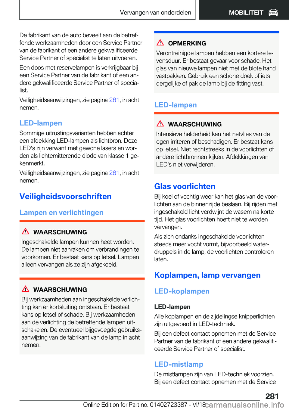 BMW 2 SERIES COUPE 2019  Instructieboekjes (in Dutch) �D�e��f�a�b�r�i�k�a�n�t��v�a�n��d�e��a�u�t�o��b�e�v�e�e�l�t��a�a�n��d�e��b�e�t�r�e�fj�f�e�n�d�e��w�e�r�k�z�a�a�m�h�e�d�e�n��d�o�o�r��e�e�n��S�e�r�v�i�c�e��P�a�r�t�n�e�r
�v�a�n��d�e��f�