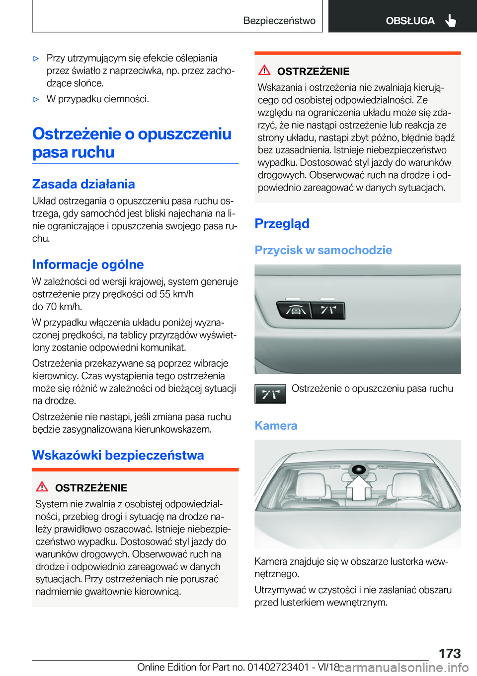 BMW 2 SERIES COUPE 2019  Instrukcja obsługi (in Polish) 'x�P�r�z�y��u�t�r�z�y�m�u�j�