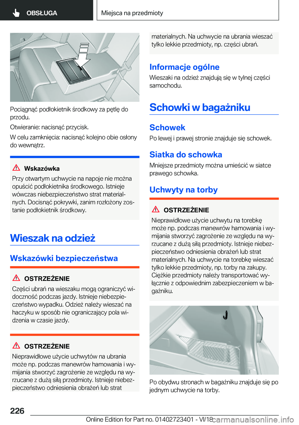 BMW 2 SERIES COUPE 2019  Instrukcja obsługi (in Polish) �P�o�c�i�