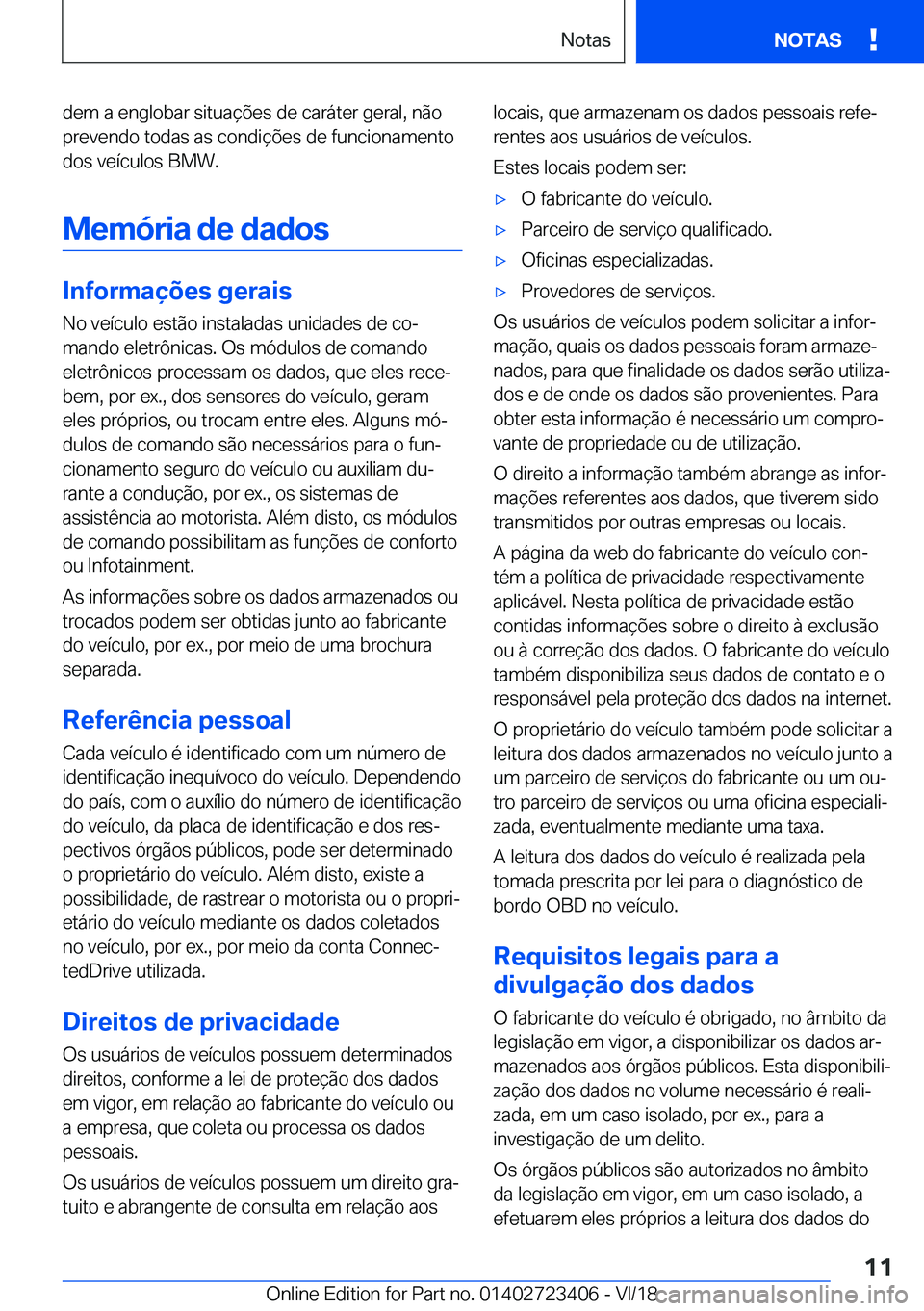 BMW 2 SERIES COUPE 2019  Manual do condutor (in Portuguese) �d�e�m��a��e�n�g�l�o�b�a�r��s�i�t�u�a�
