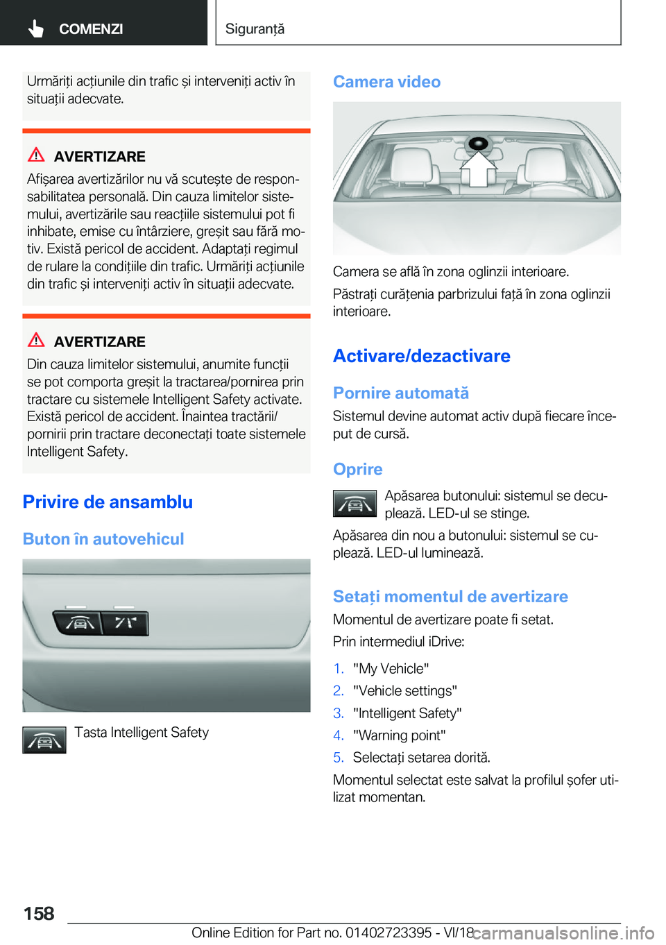 BMW 2 SERIES COUPE 2019  Ghiduri De Utilizare (in Romanian) �U�r�m�