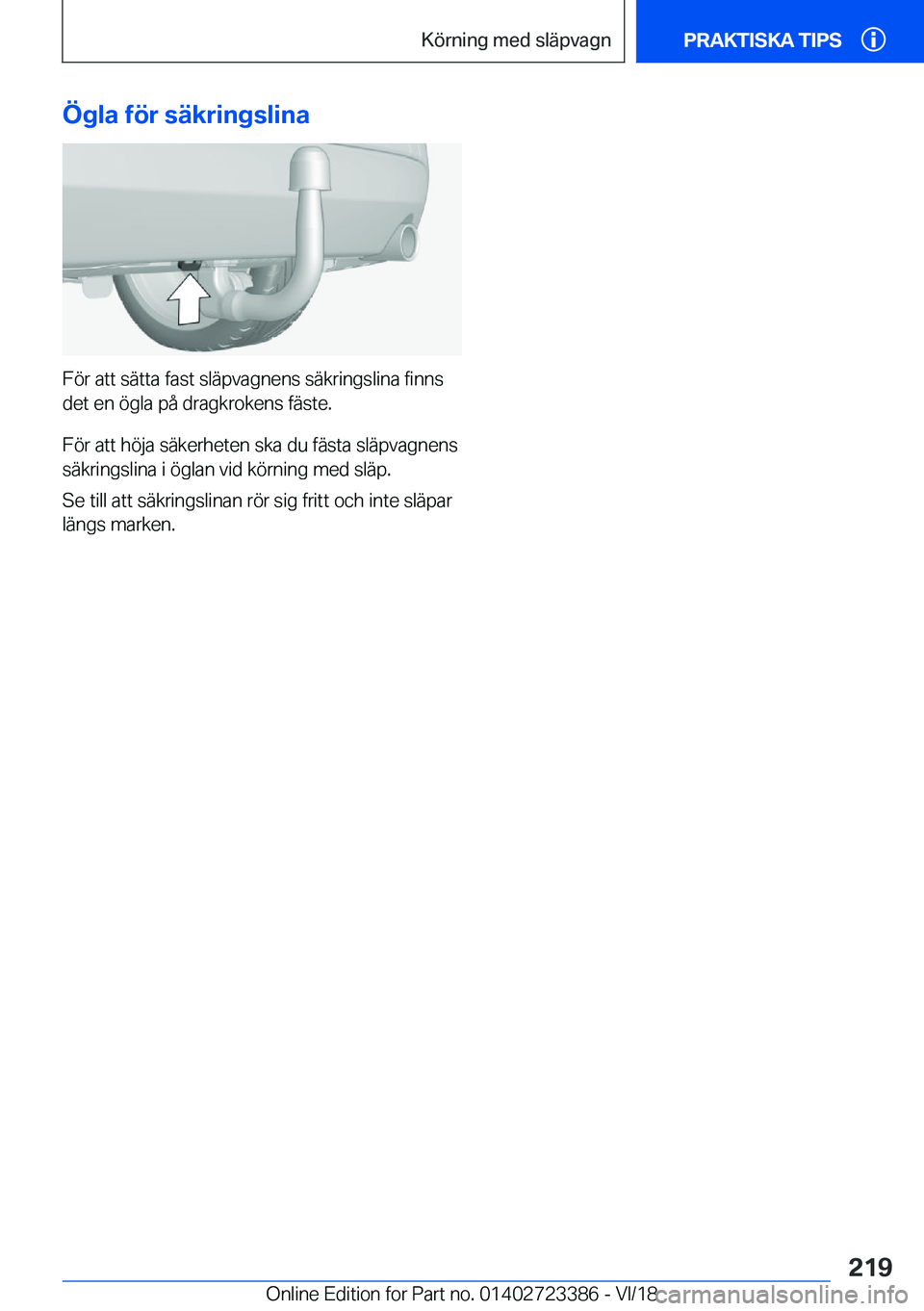 BMW 2 SERIES COUPE 2019  InstruktionsbÖcker (in Swedish) �