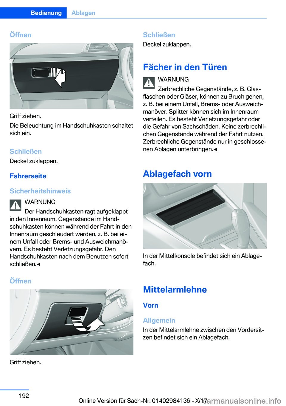 BMW 2 SERIES COUPE 2018  Betriebsanleitungen (in German) �