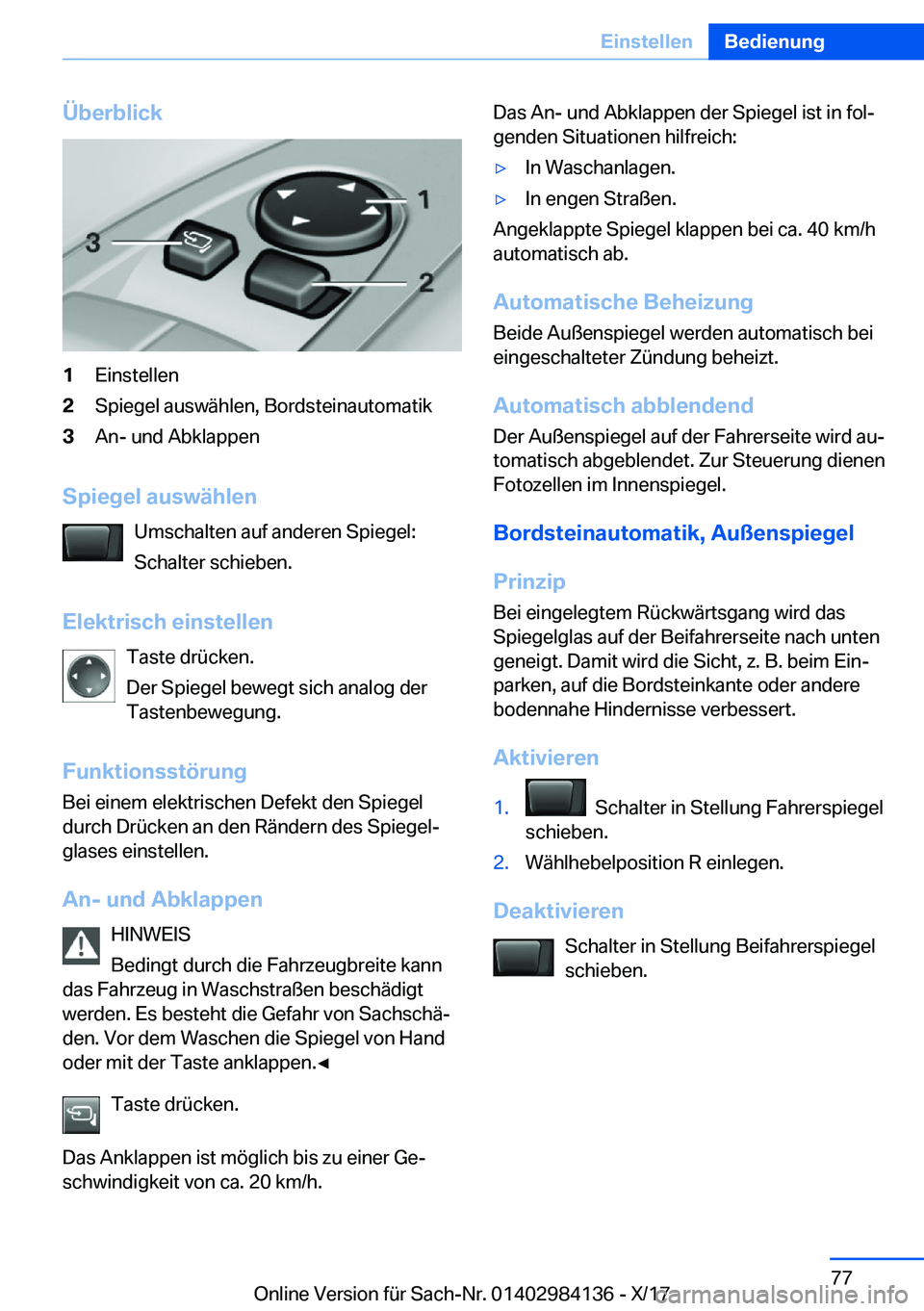 BMW 2 SERIES COUPE 2018  Betriebsanleitungen (in German) �