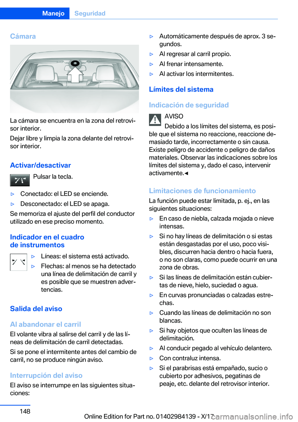 BMW 2 SERIES COUPE 2018  Manuales de Empleo (in Spanish) �C�