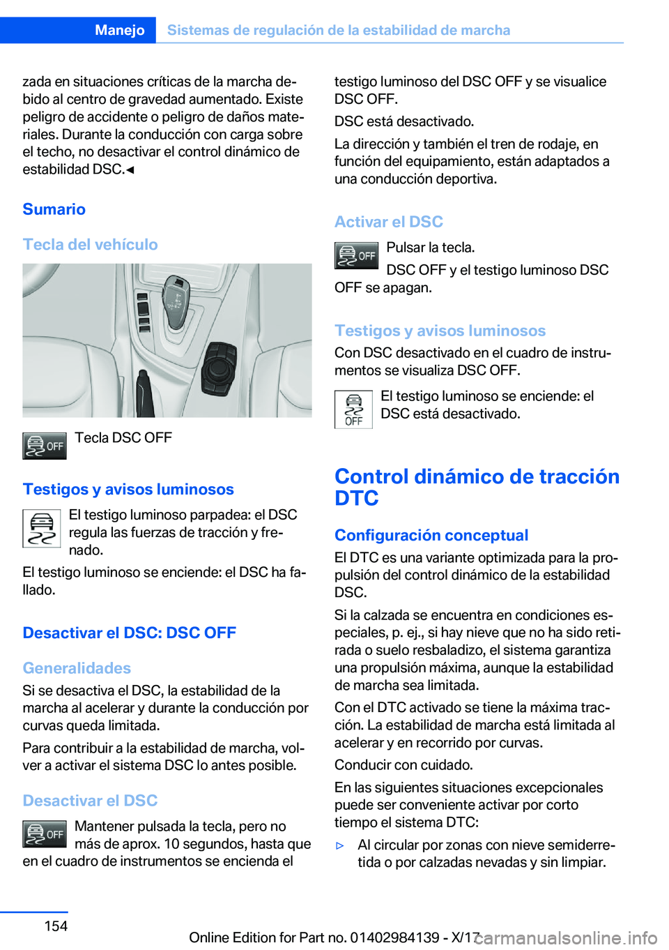 BMW 2 SERIES COUPE 2018  Manuales de Empleo (in Spanish) �z�a�d�a� �e�n� �s�i�t�u�a�c�i�o�n�e�s� �c�r�
