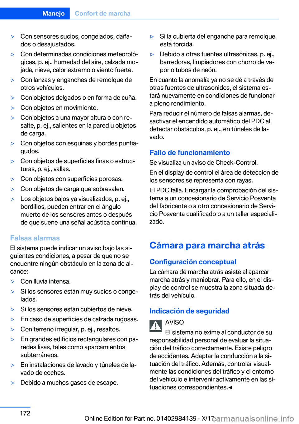 BMW 2 SERIES COUPE 2018  Manuales de Empleo (in Spanish) y�C�o�n� �s�e�n�s�o�r�e�s� �s�u�c�i�o�s�,� �c�o�n�g�e�l�a�d�o�s�,� �d�a�