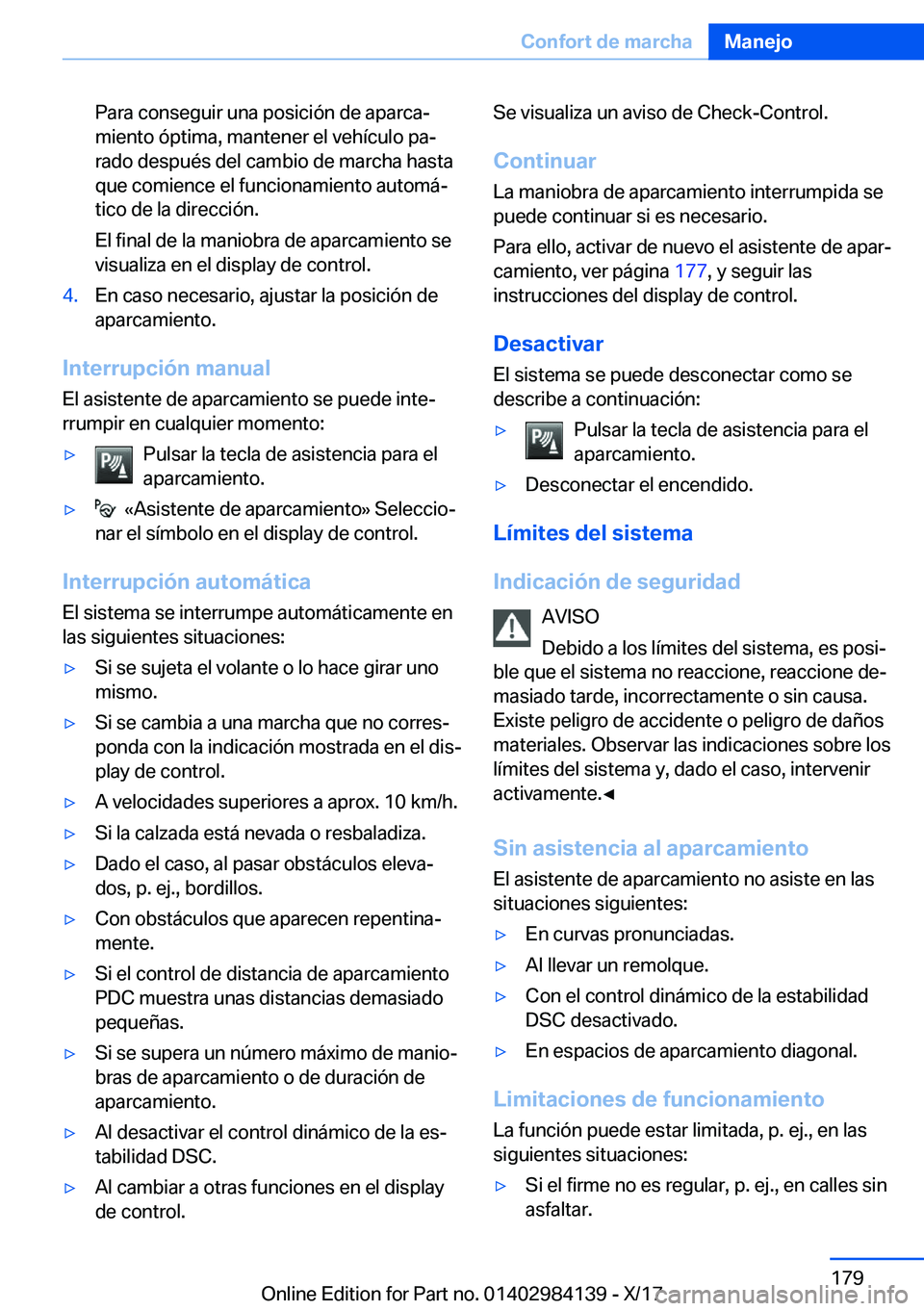 BMW 2 SERIES COUPE 2018  Manuales de Empleo (in Spanish) �P�a�r�a� �c�o�n�s�e�g�u�i�r� �u�n�a� �p�o�s�i�c�i�