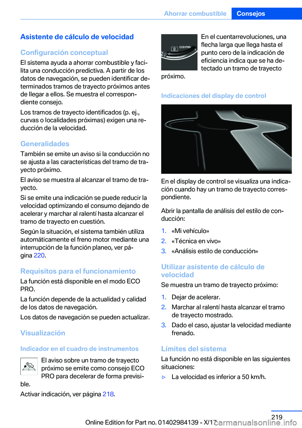 BMW 2 SERIES COUPE 2018  Manuales de Empleo (in Spanish) �A�s�i�s�t�e�n�t�e��d�e��c�