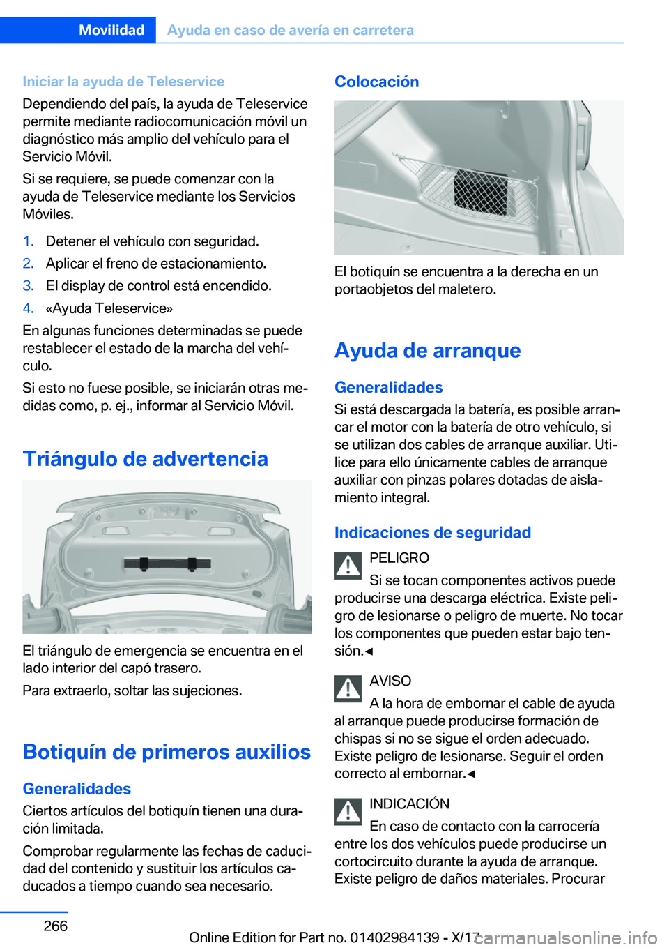 BMW 2 SERIES COUPE 2018  Manuales de Empleo (in Spanish) �I�n�i�c�i�a�r��l�a��a�y�u�d�a��d�e��T�e�l�e�s�e�r�v�i�c�e
�D�e�p�e�n�d�i�e�n�d�o� �d�e�l� �p�a�