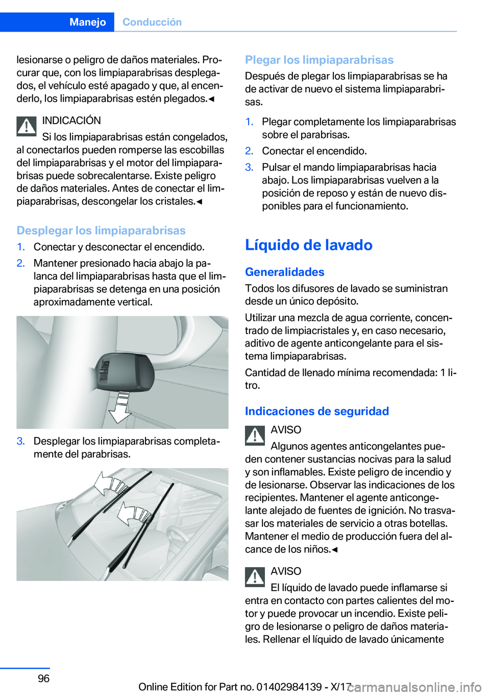 BMW 2 SERIES COUPE 2018  Manuales de Empleo (in Spanish) �l�e�s�i�o�n�a�r�s�e� �o� �p�e�l�i�g�r�o� �d�e� �d�a�