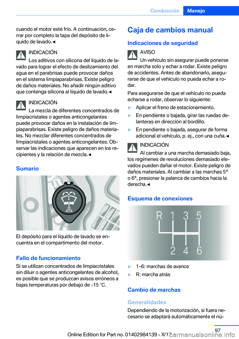 BMW 2 SERIES COUPE 2018  Manuales de Empleo (in Spanish) �c�u�a�n�d�o� �e�l� �m�o�t�o�r� �e�s�t�