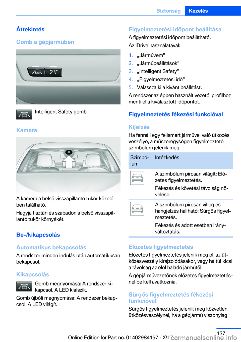 BMW 2 SERIES COUPE 2018  Kezelési útmutató (in Hungarian) �