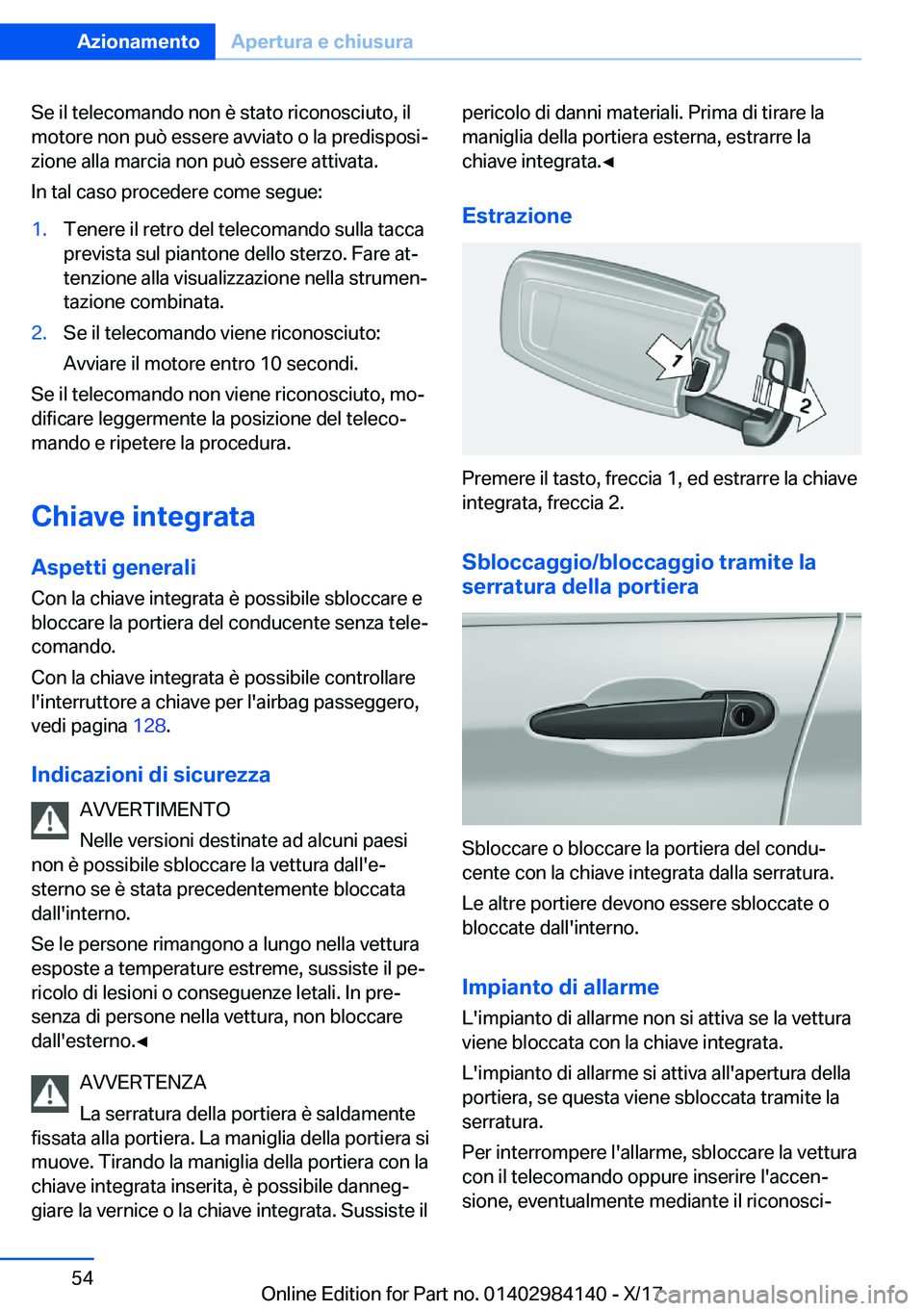 BMW 2 SERIES COUPE 2018  Libretti Di Uso E manutenzione (in Italian) �S�e� �i�l� �t�e�l�e�c�o�m�a�n�d�o� �n�o�n� �è� �s�t�a�t�o� �r�i�c�o�n�o�s�c�i�u�t�o�,� �i�l
�m�o�t�o�r�e� �n�o�n� �p�u�