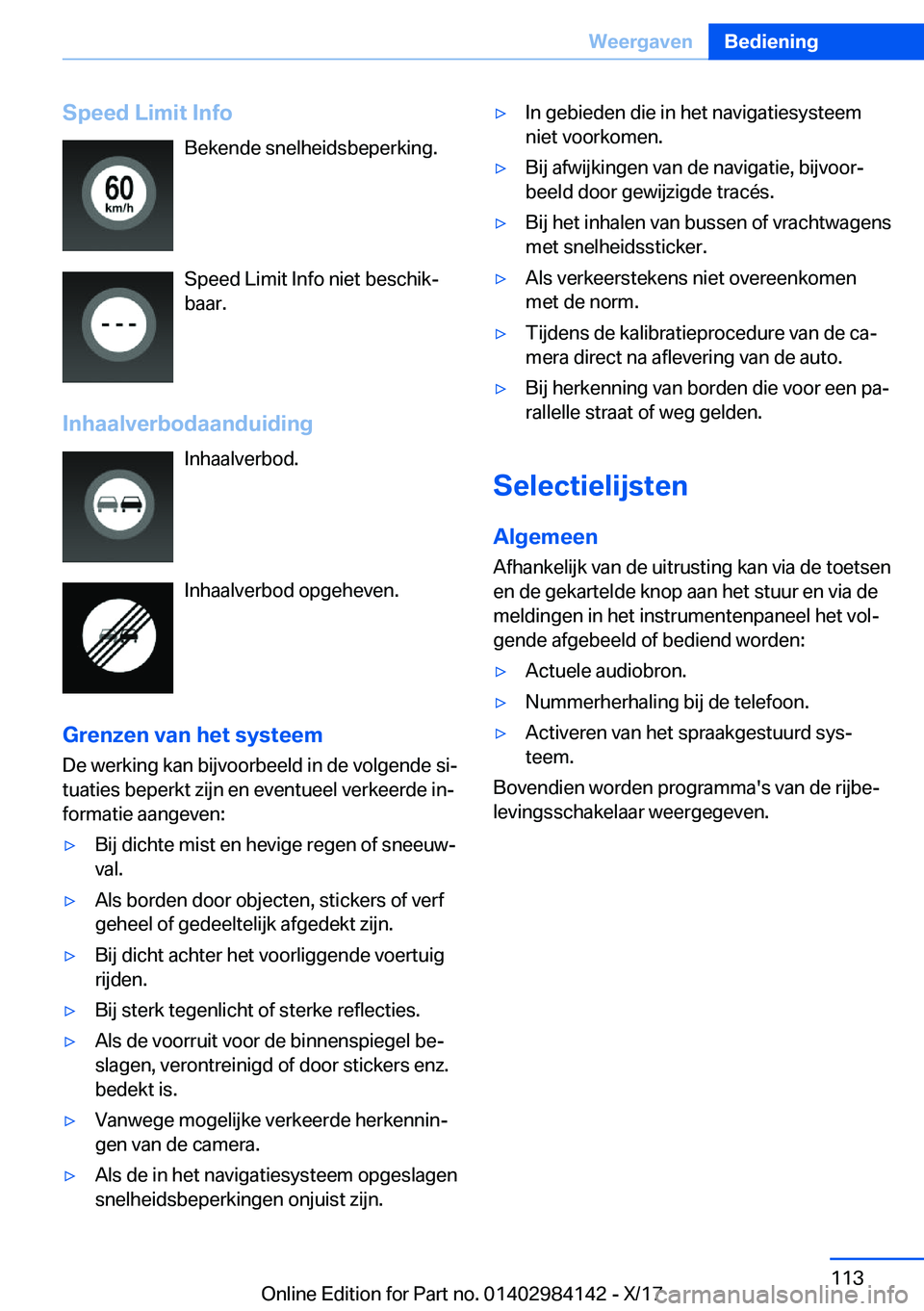 BMW 2 SERIES COUPE 2018  Instructieboekjes (in Dutch) �S�p�e�e�d��L�i�m�i�t��I�n�f�o�B�e�k�e�n�d�e� �s�n�e�l�h�e�i�d�s�b�e�p�e�r�k�i�n�g�.
�S�p�e�e�d� �L�i�m�i�t� �I�n�f�o� �n�i�e�t� �b�e�s�c�h�i�kj
�b�a�a�r�.
�I�n�h�a�a�l�v�e�r�b�o�d�a�a�n�d�u�i�d�i�