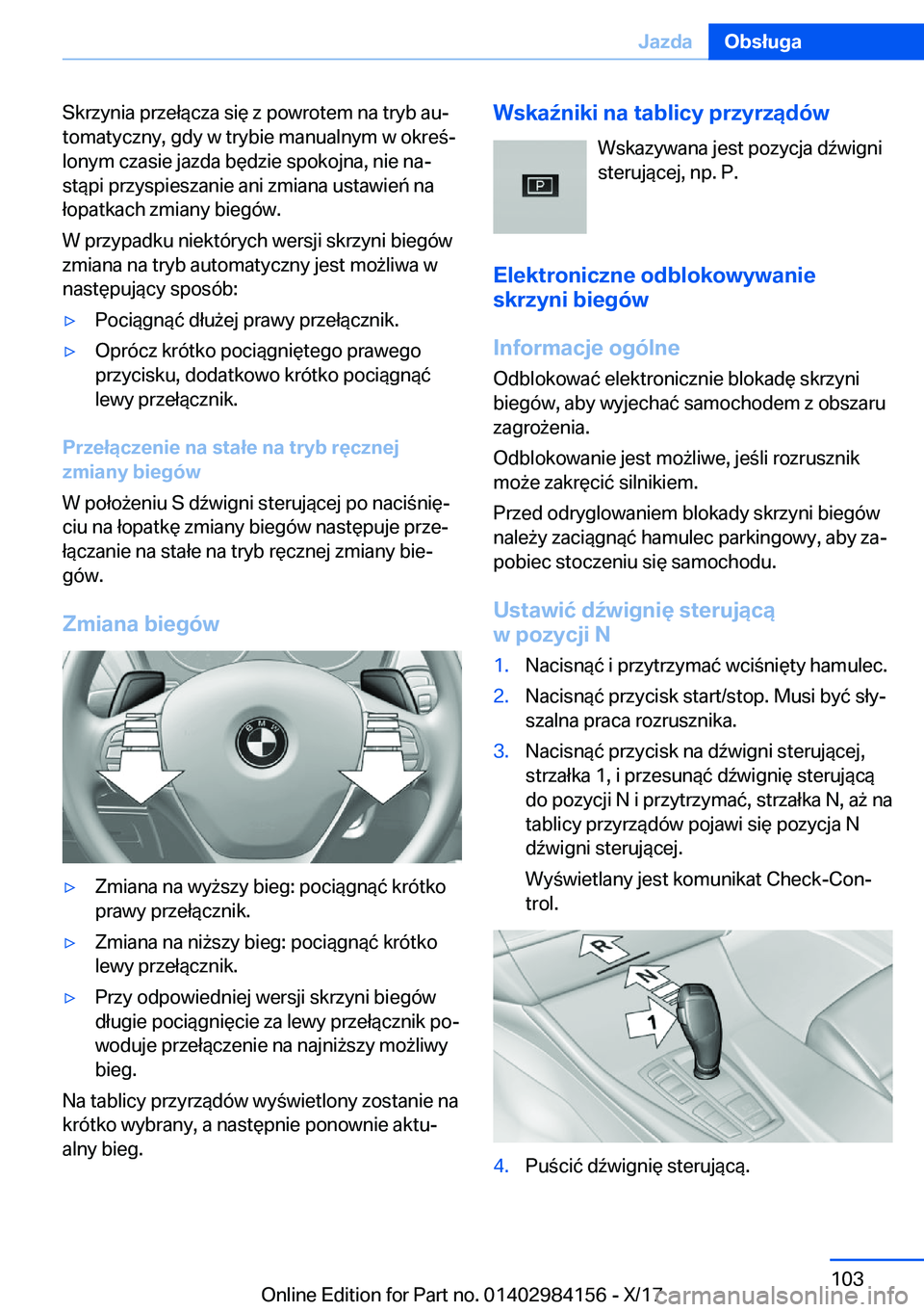 BMW 2 SERIES COUPE 2018  Instrukcja obsługi (in Polish) �S�k�r�z�y�n�i�a� �p�r�z�e�ł�