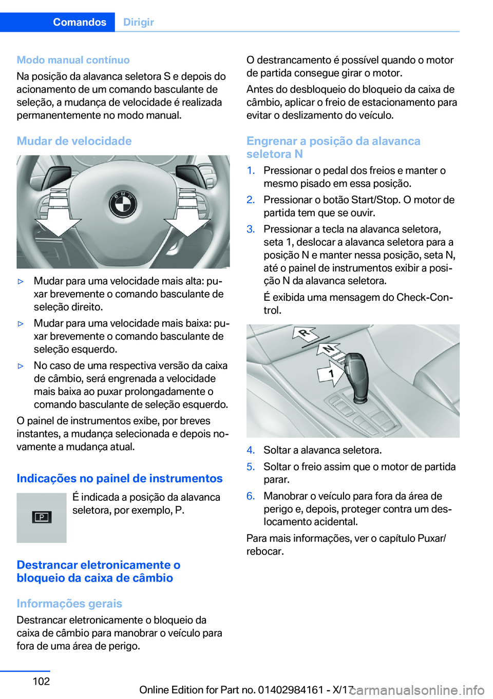 BMW 2 SERIES COUPE 2018  Manual do condutor (in Portuguese) �M�o�d�o��m�a�n�u�a�l��c�o�n�t�