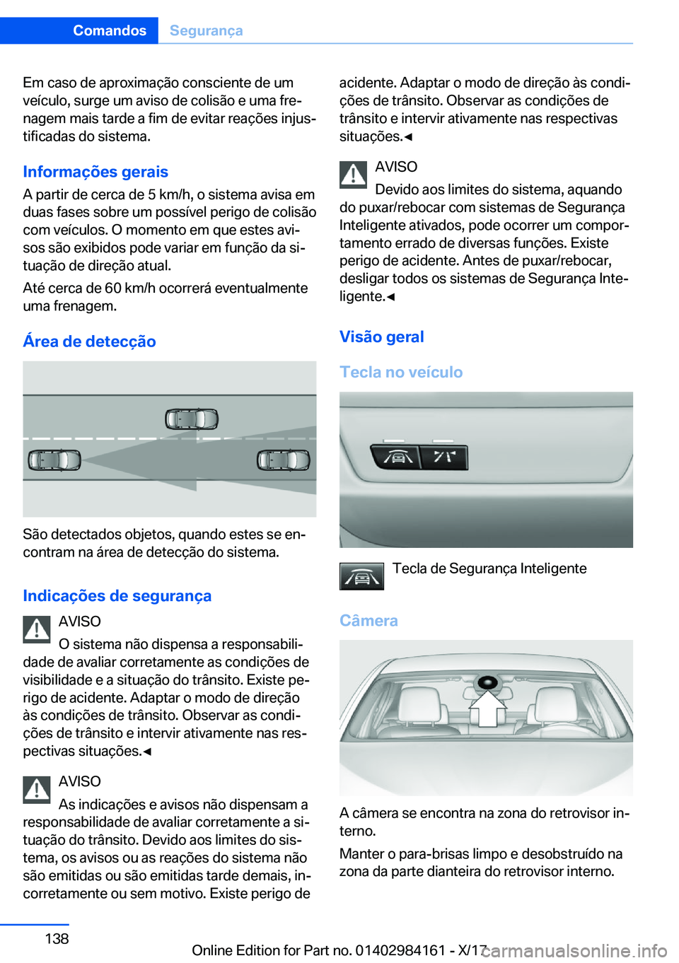 BMW 2 SERIES COUPE 2018  Manual do condutor (in Portuguese) �E�m� �c�a�s�o� �d�e� �a�p�r�o�x�i�m�a�